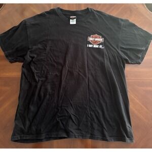 I Got Mine Harley‎ Davidson T Shirt  XL Motorcycles Steel City Washington PA
